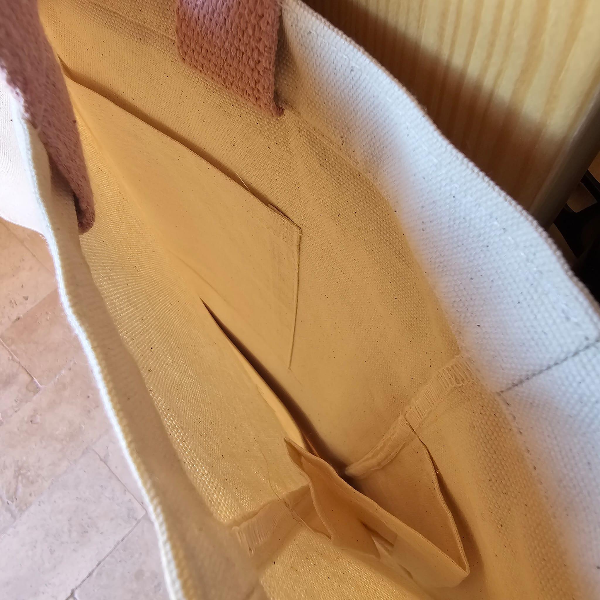 Beyaz Yazı ile Siyah Arka Plan Üzerinde Minimalist Logo Hayal Et Büyük Küçük Başla ve tasarımı Baskılı Naturel Kanvas Bez Çanta Pudra Sap Cırt Cırtlı Suluk Tutuculu
