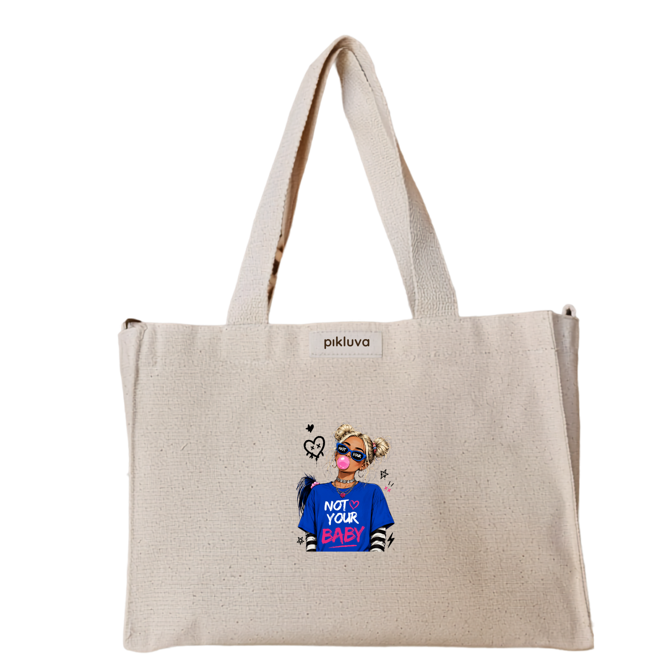 Mini Canvas Tote Bag - Thick, Durable Fabric