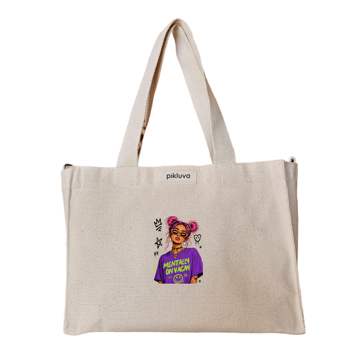 Mini Canvas Tote Bag - Thick, Durable Fabric